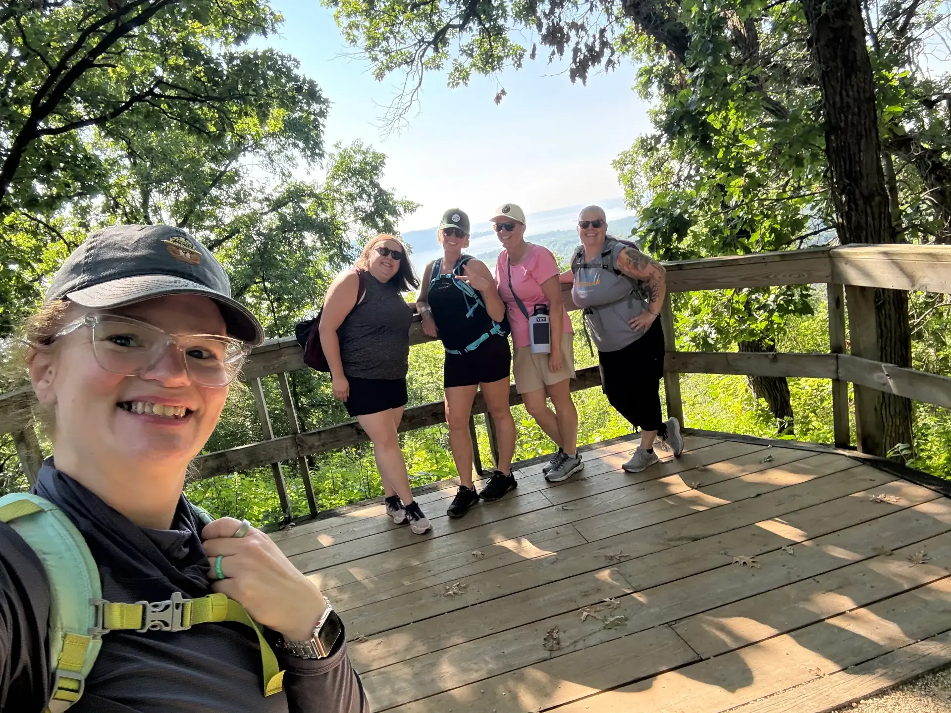 Minnesota chapter hiking moment