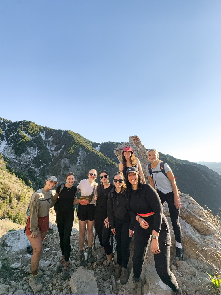 Utah chapter hiking moment