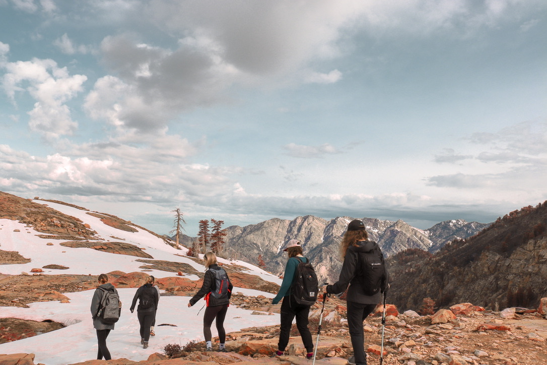 Utah chapter hiking moment